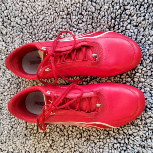 PUMA Drift Cat 4 Ferrari CARBON RED/WHITE SHOE SIZE 11 - Picture 1 of 5